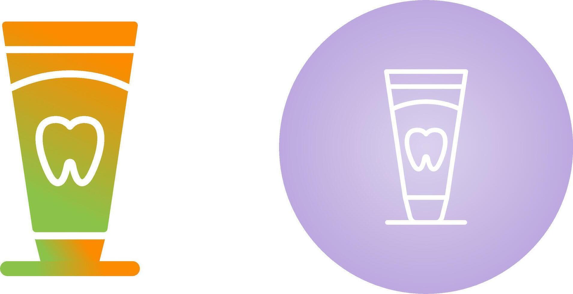 Toothpaste Vector Icon