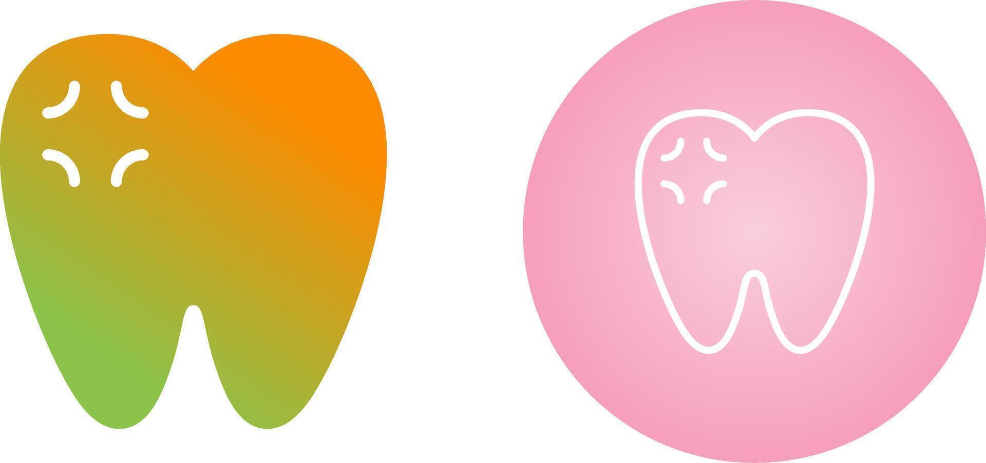 Toothache Vector Icon