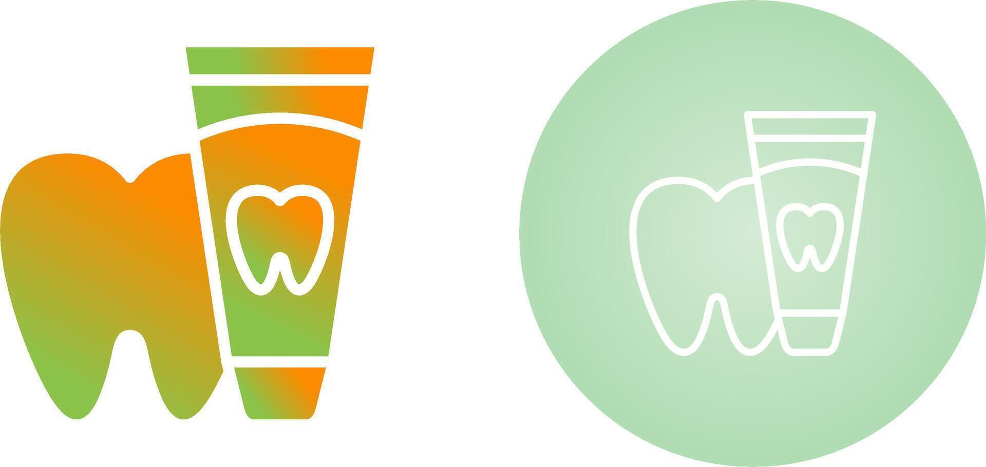 Toothpaste Vector Icon