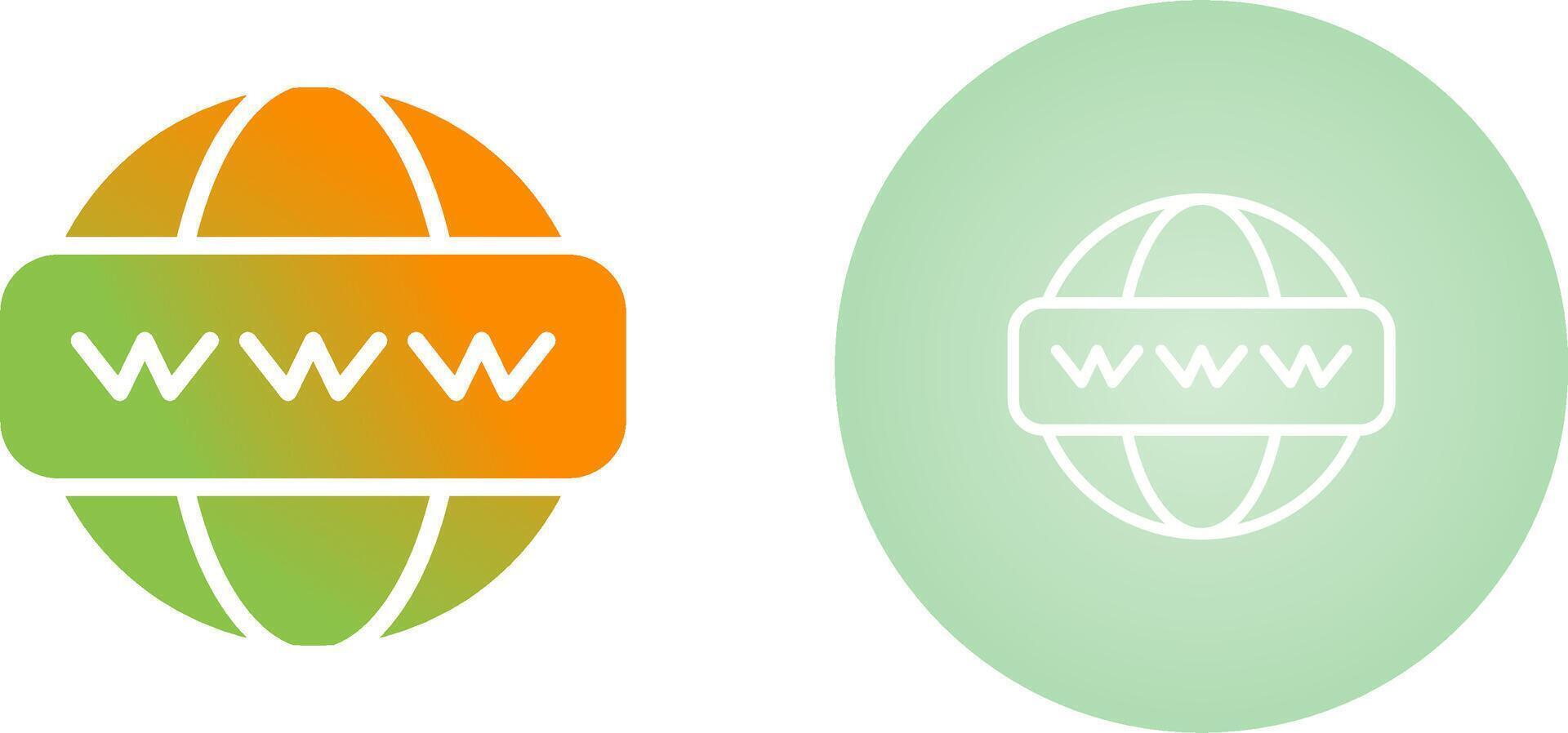 World Wide Web Vector Icon