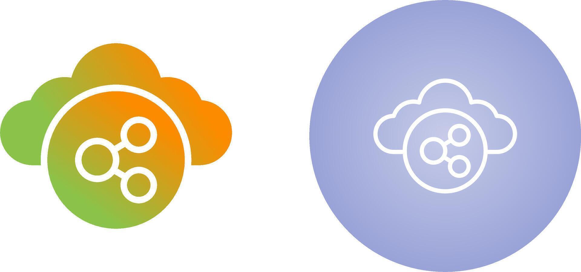 Cloud Computing Vector Icon
