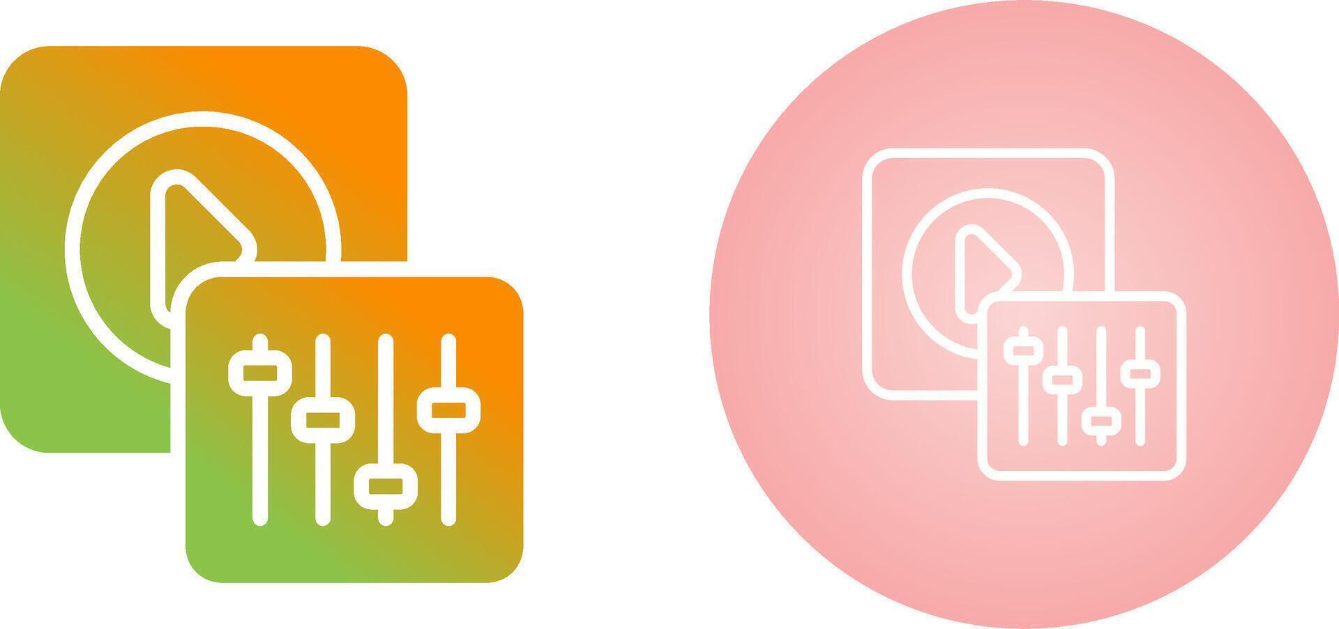 Sliders Vector Icon
