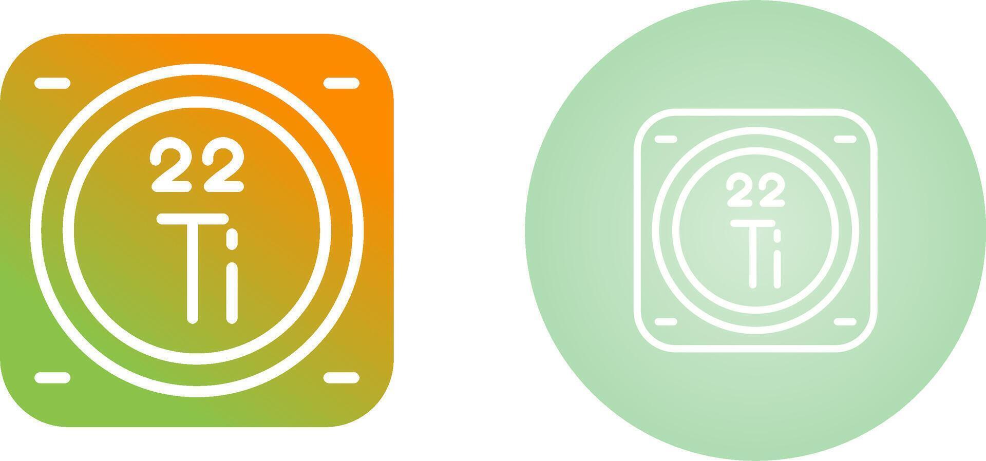 Unique Two Icons Set vector