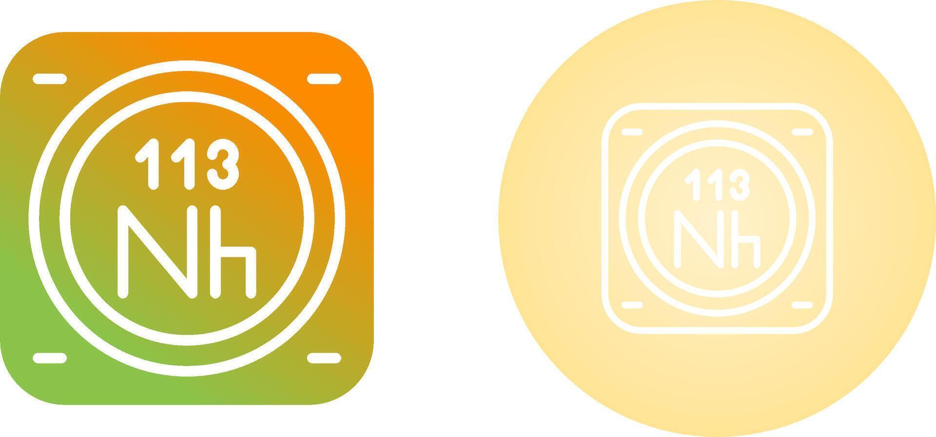 Unique Two Icons Set vector