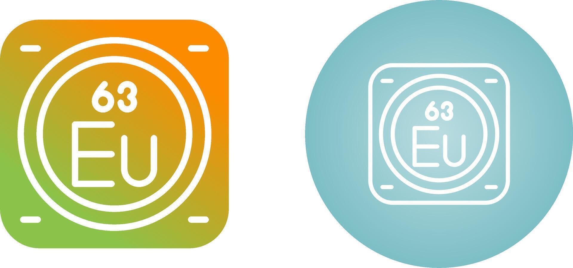 Unique Two Icons Set vector