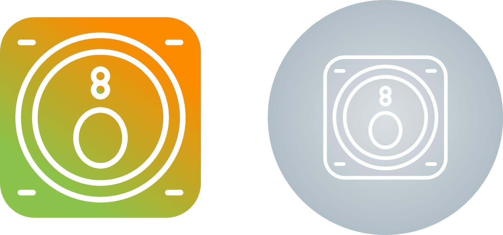 Unique Two Icons Set vector