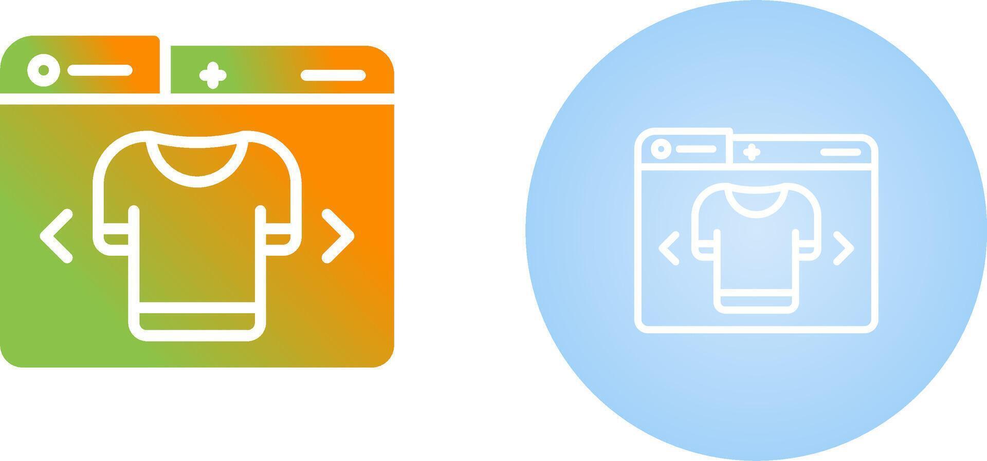 Clothing Store Vector Icon