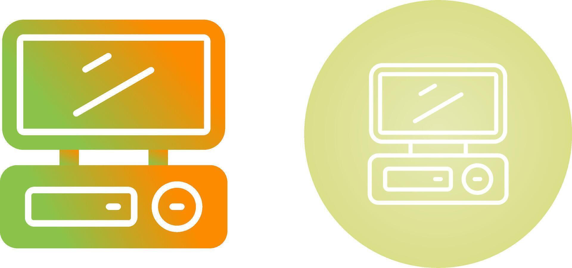 Desktop Vector Icon