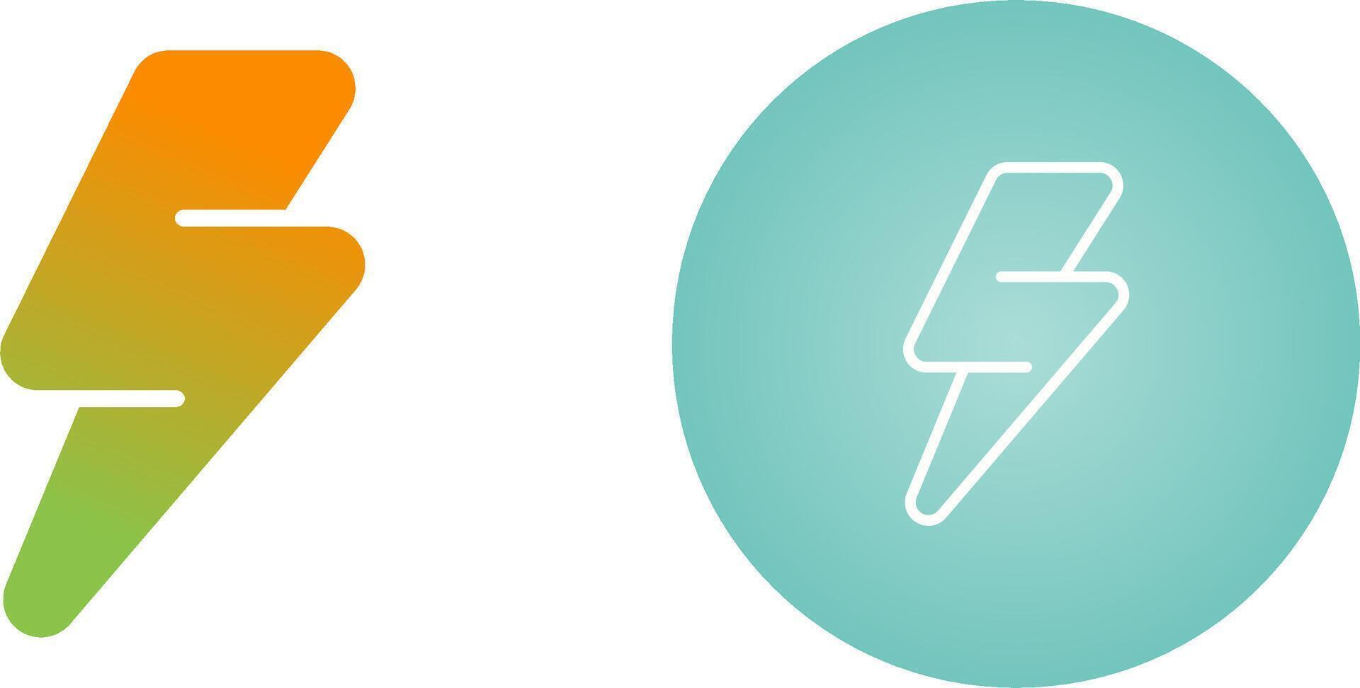 Thunder Vector Icon
