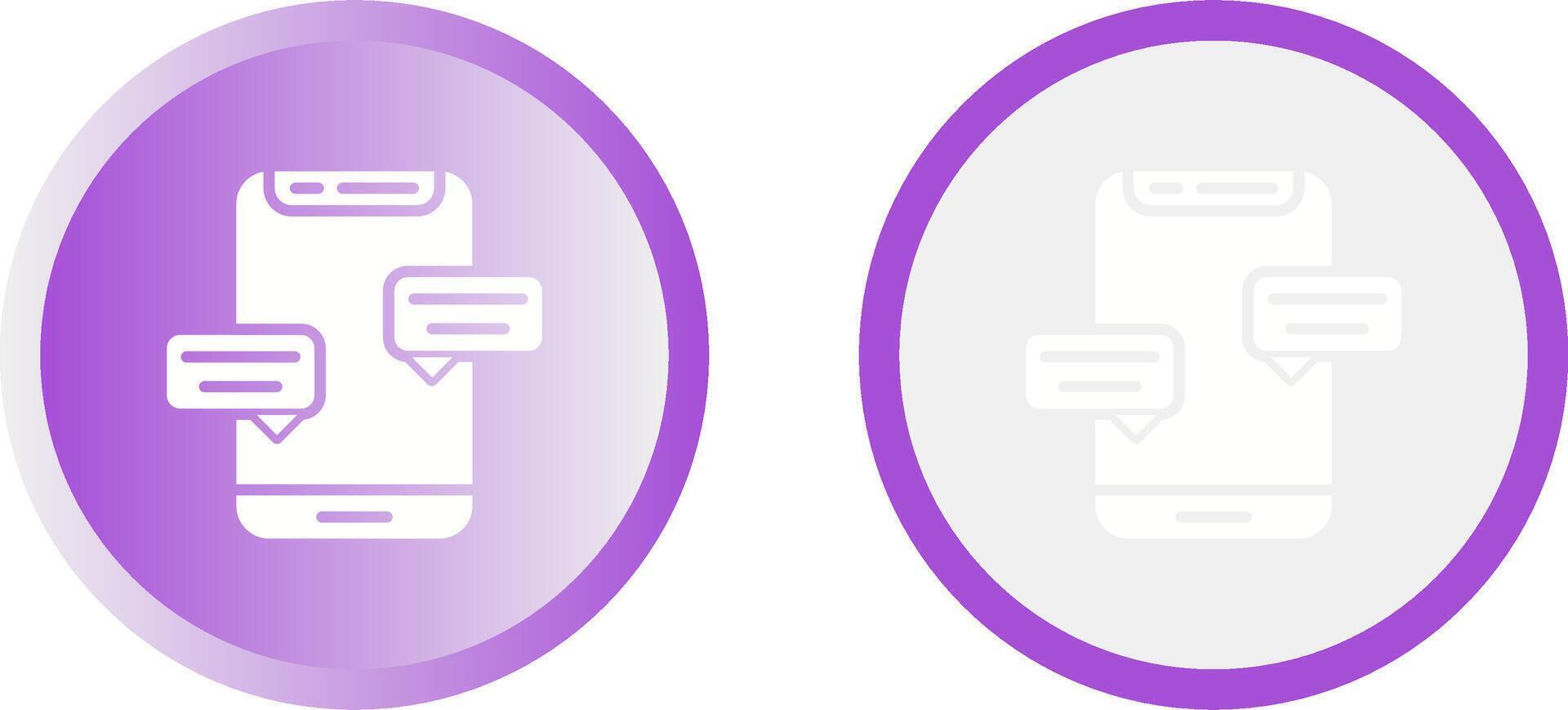 Couple's massage Vector Icon