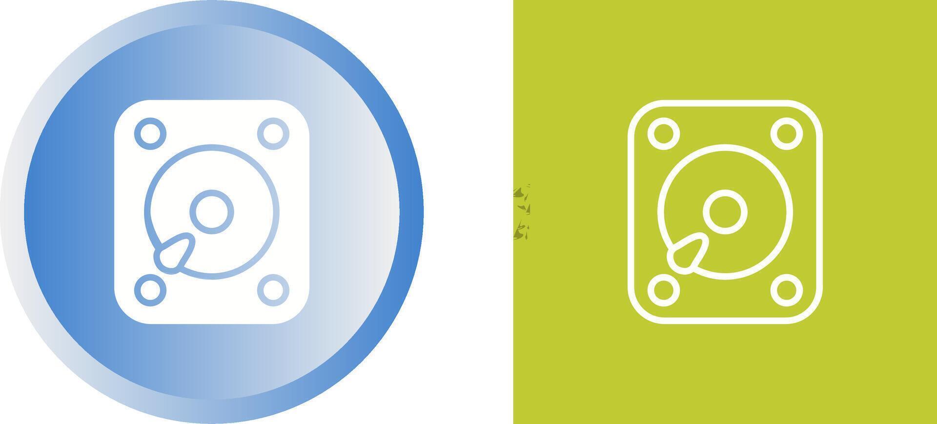 External Hard Drive Vector Icon