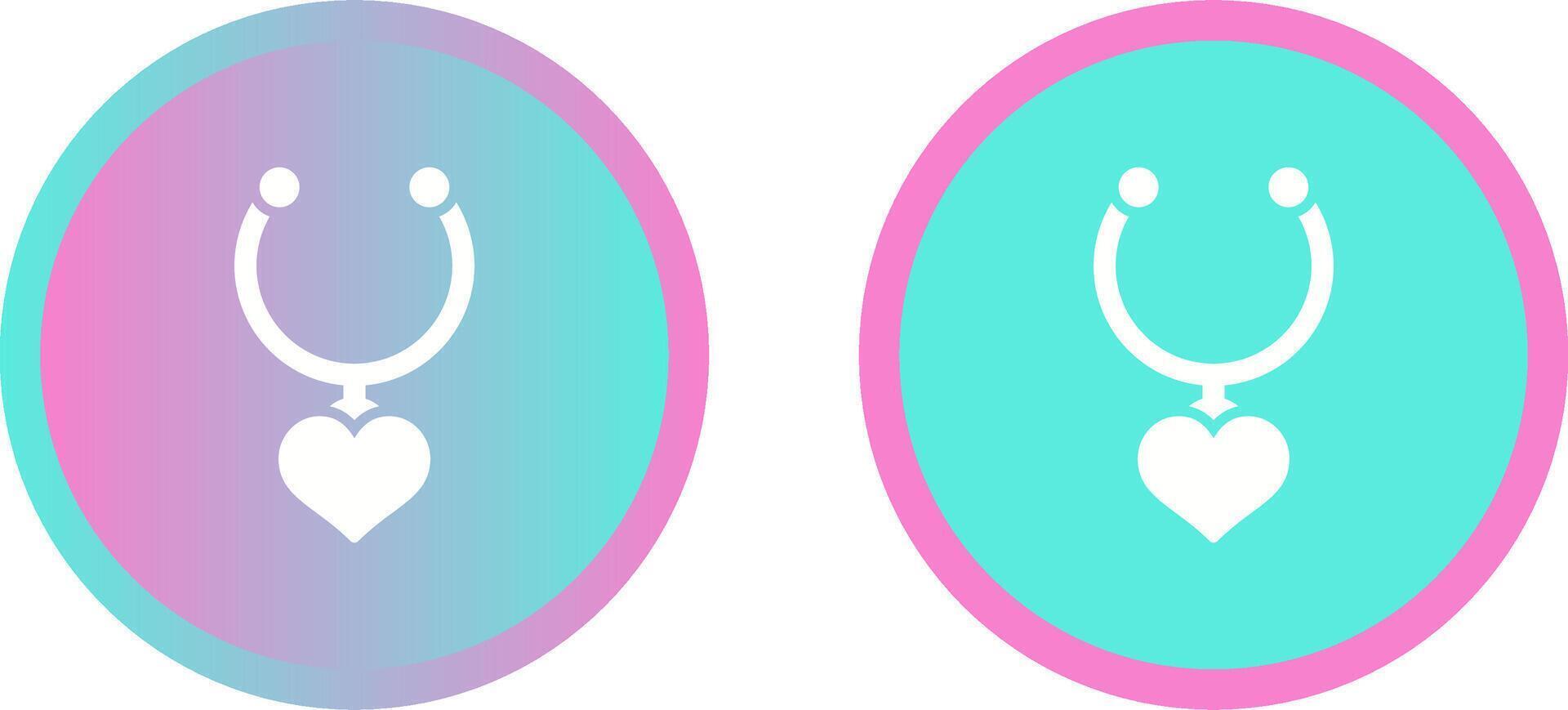 Heart Shaped Locket Vector Icon