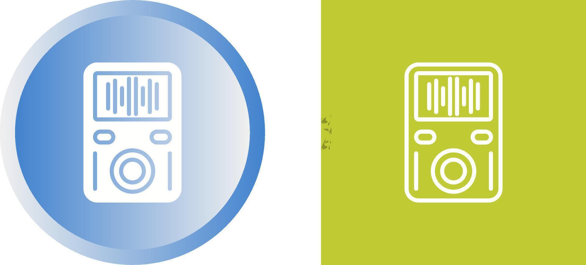 MP3 Player Vector Icon