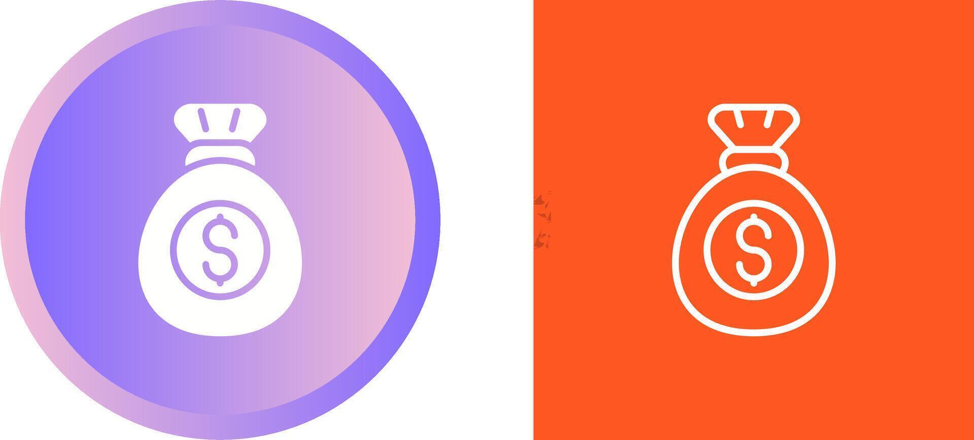 Money Bag Vector Icon