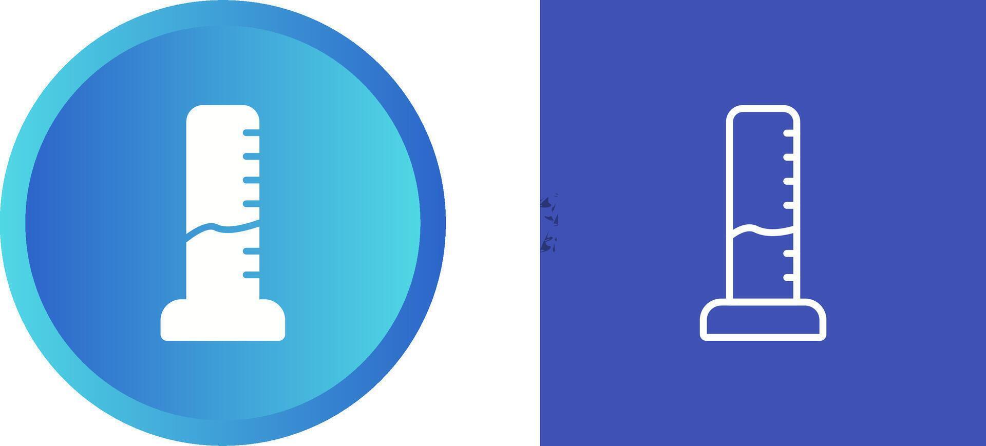 Graduated Cylinder Vector Icon