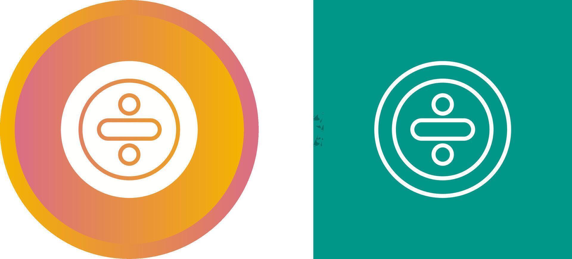 Division Vector Icon