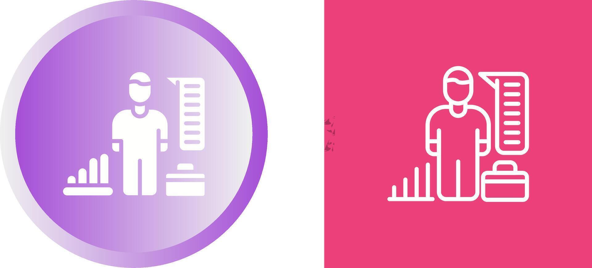 HR Analytics Vector Icon