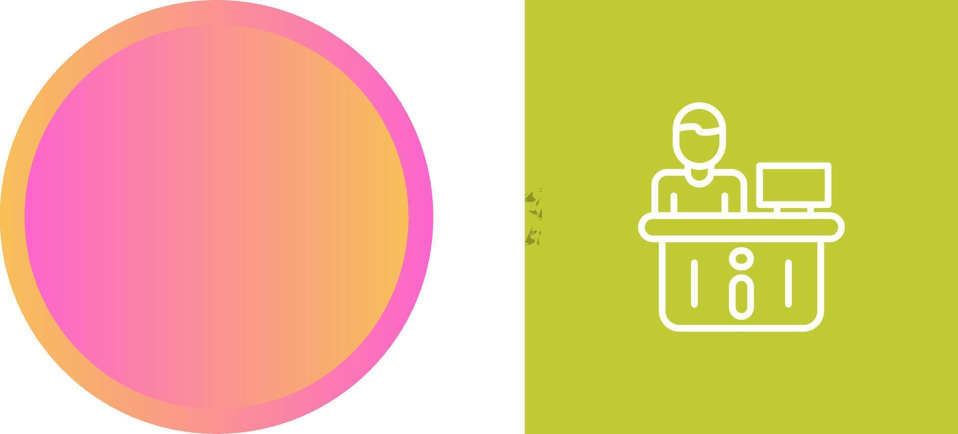 Reception Vector Icon