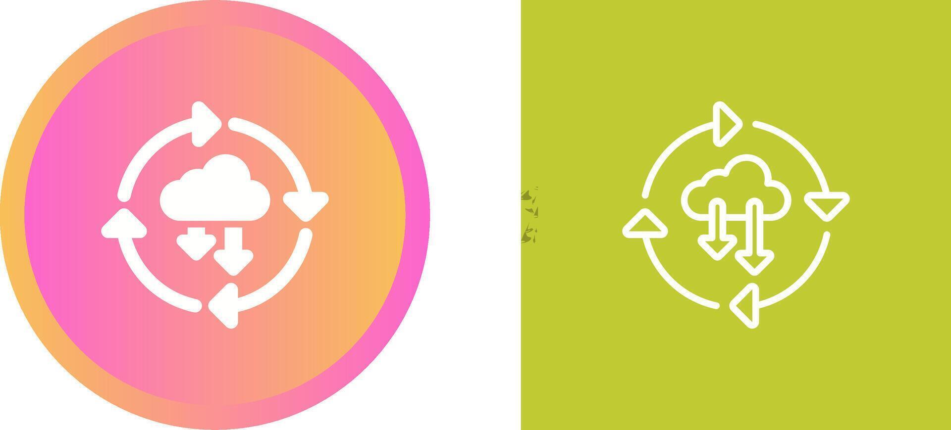 Continuous Deployment Vector Icon