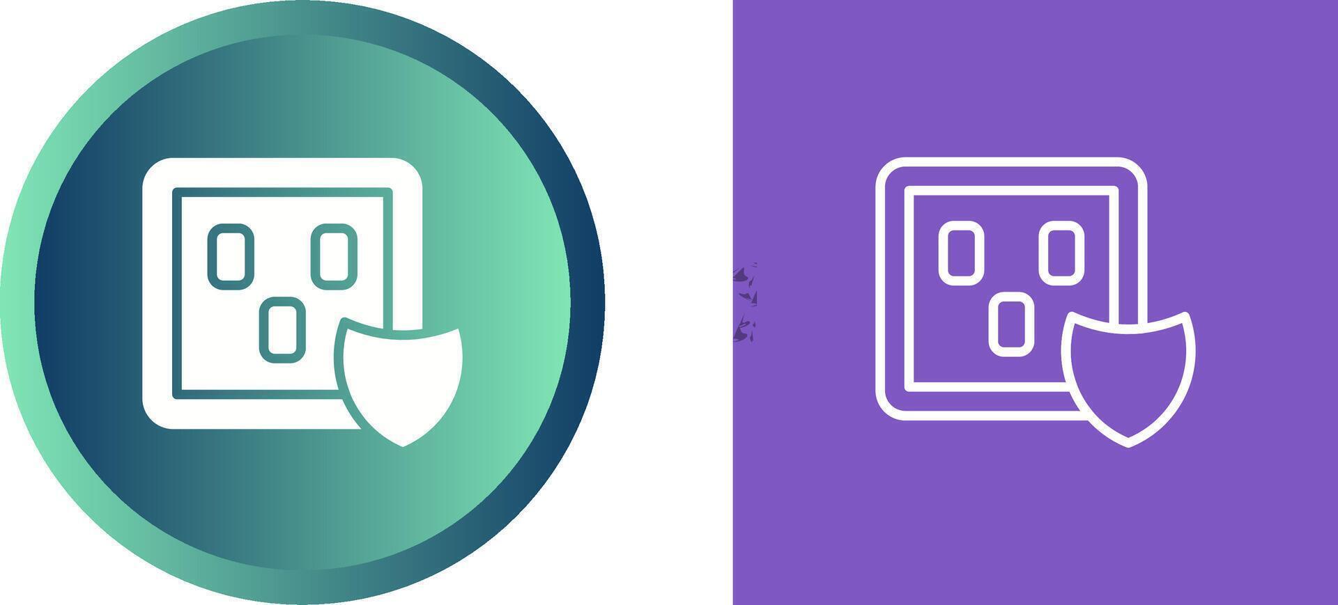 Surge Protector Vector Icon