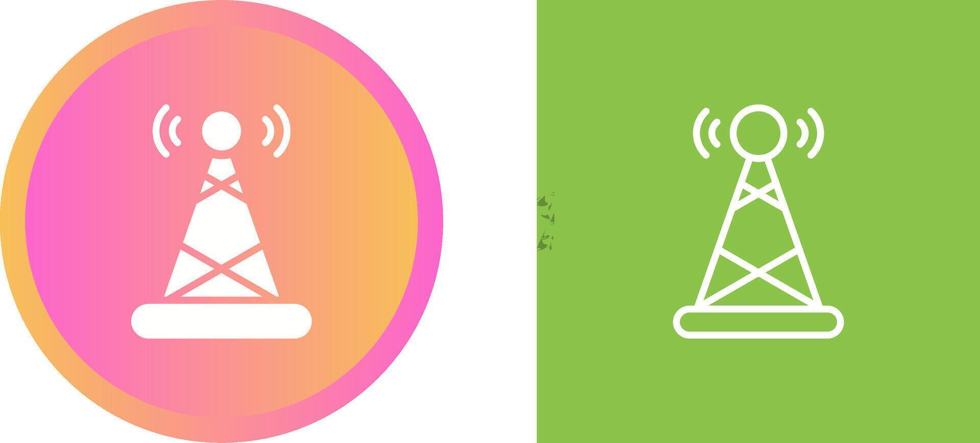 Signal Tower Vector Icon