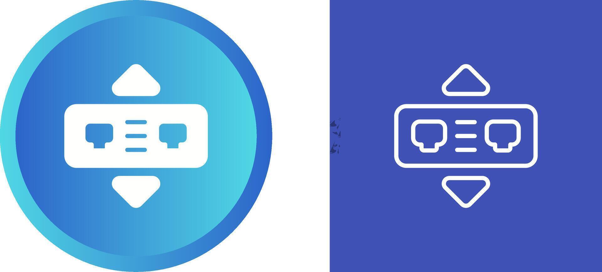 Network Bridge Vector Icon