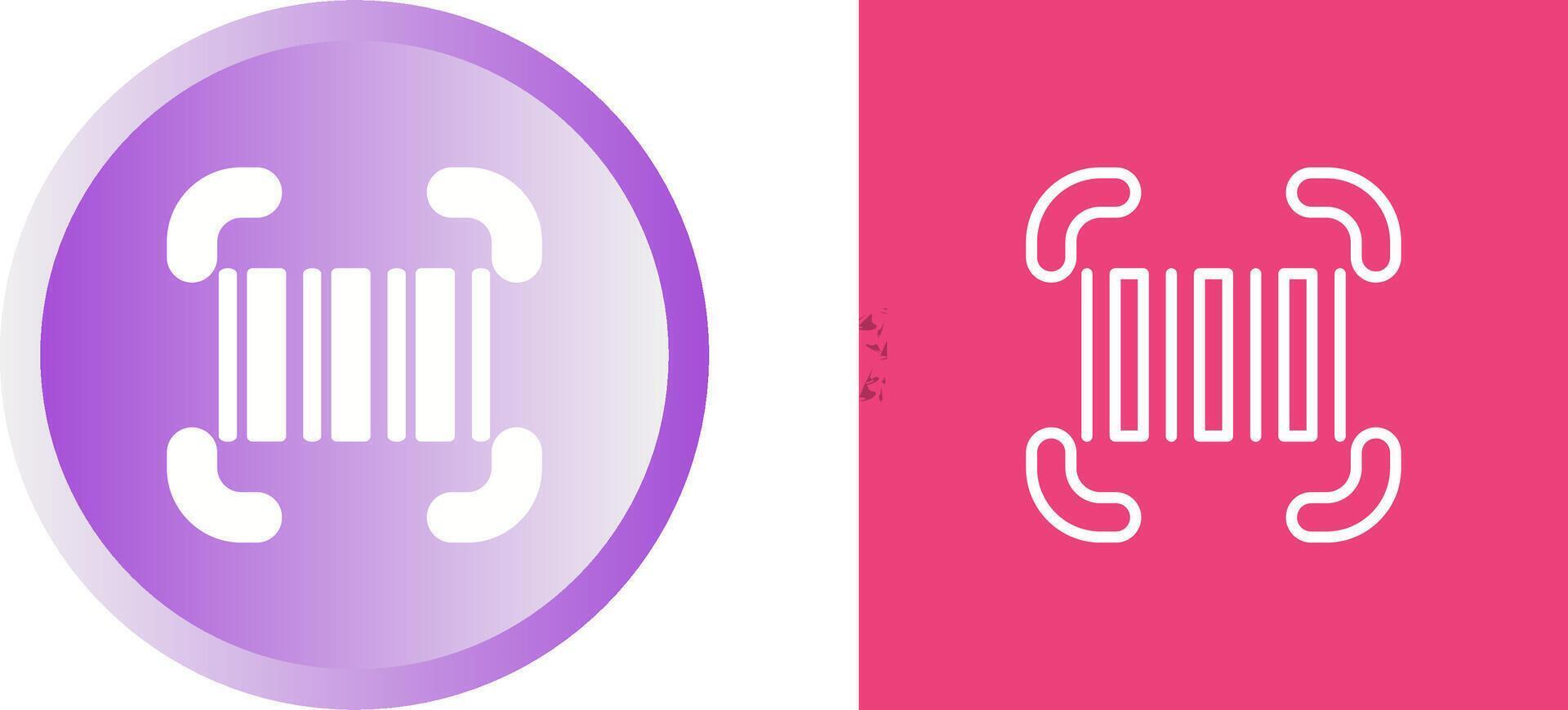 Barcode Scanner Vector Icon