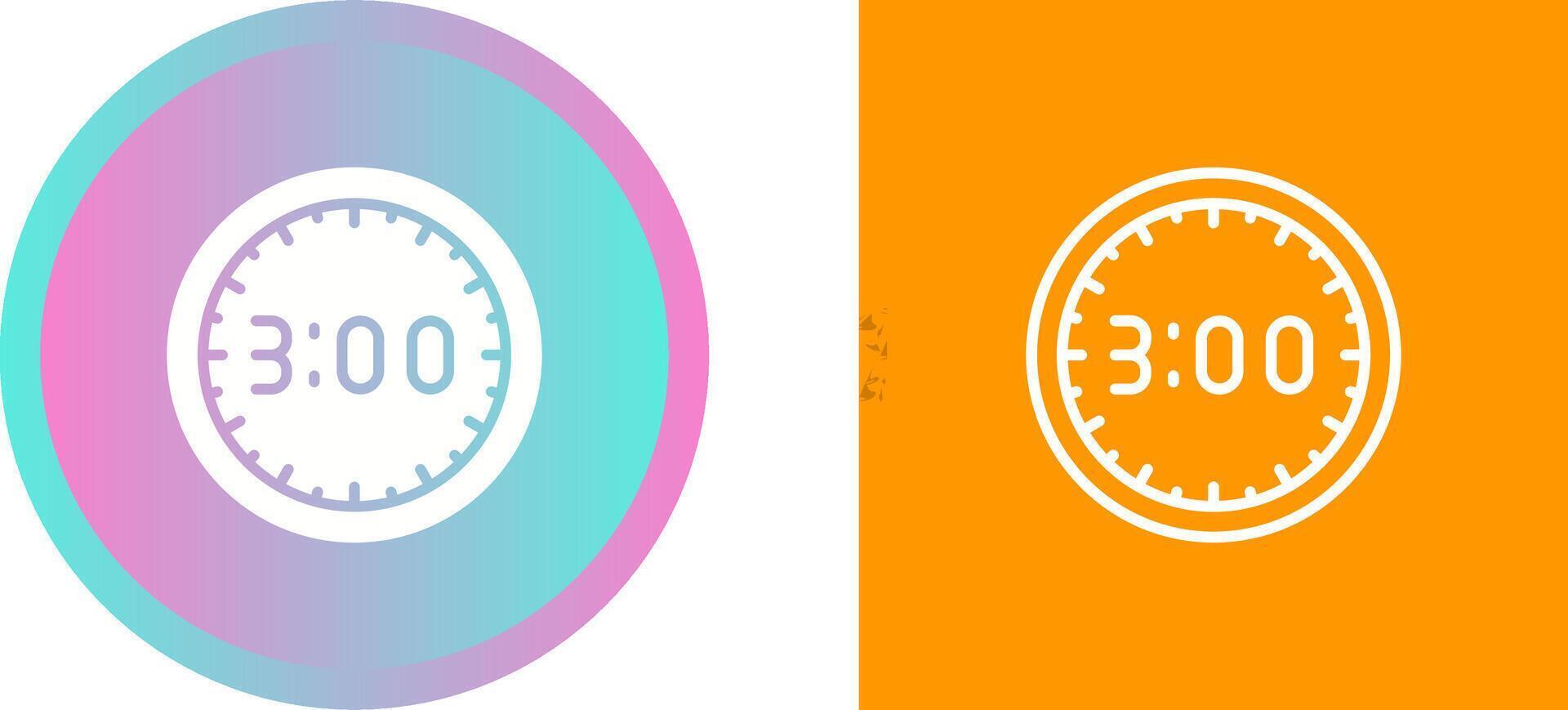 Clock Vector Icon