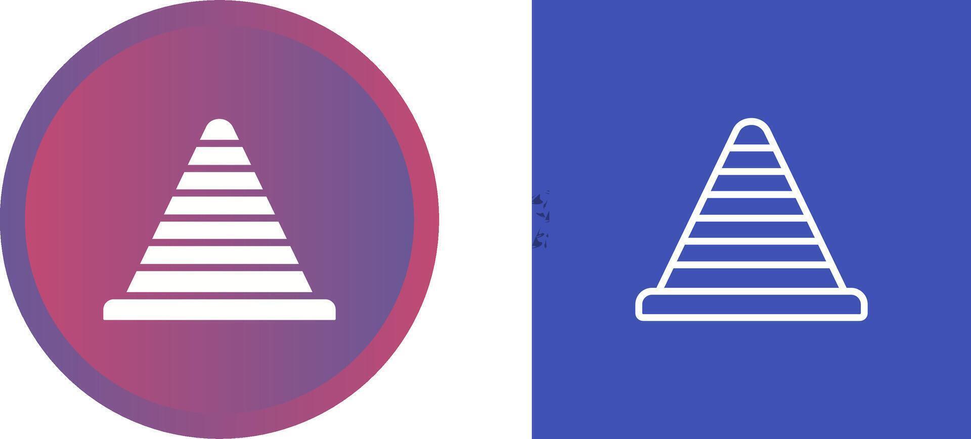 Traffic cone Vector Icon