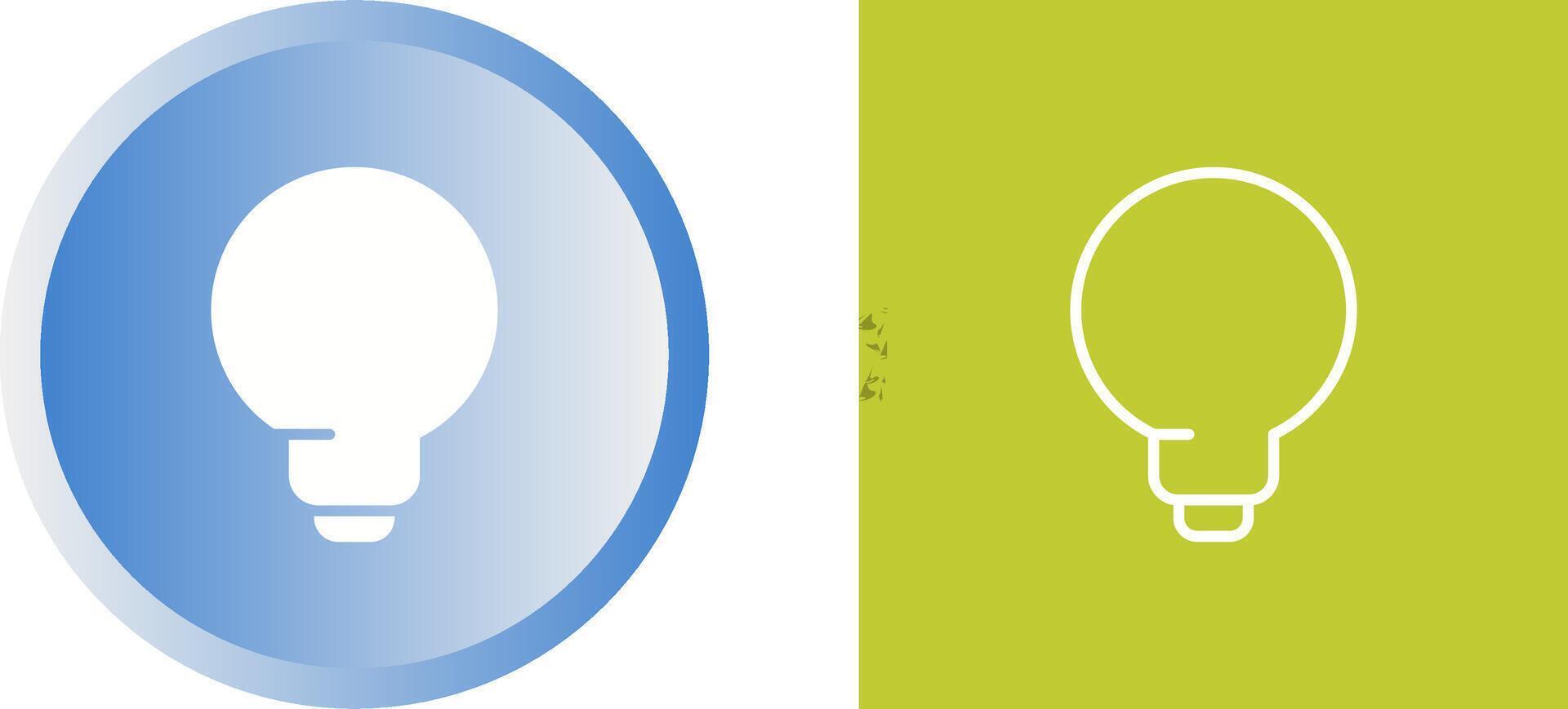 Lightbulb Vector Icon