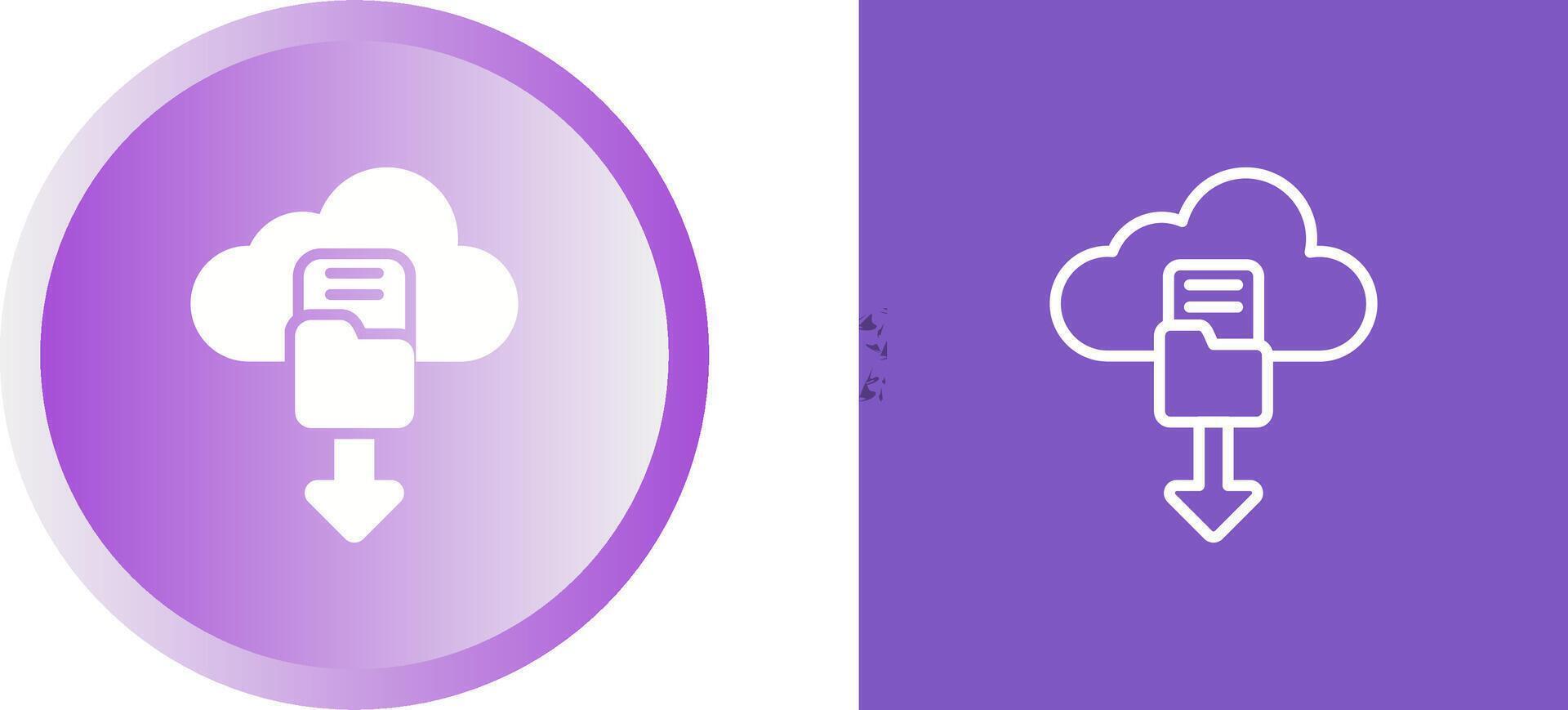 Cloud Security Auditing Vector Icon
