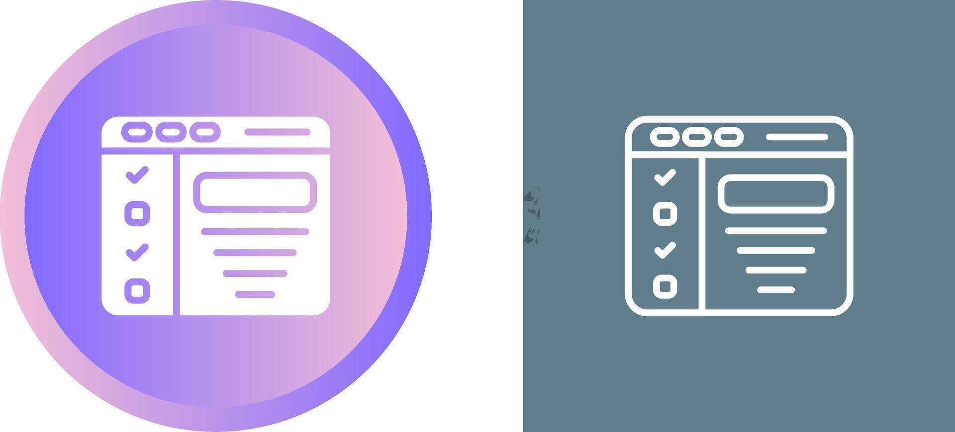 Design Brief Vector Icon