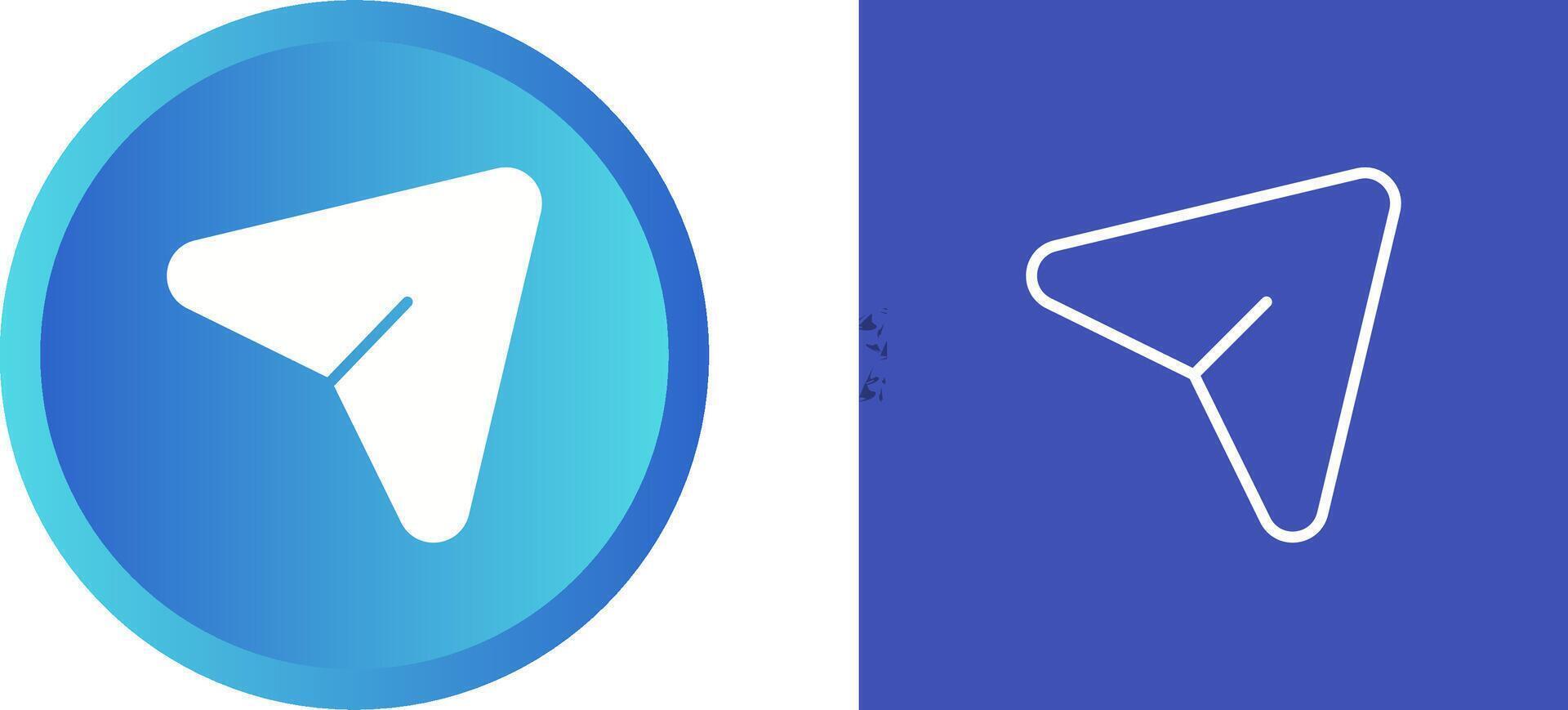Paper Plane Vector Icon