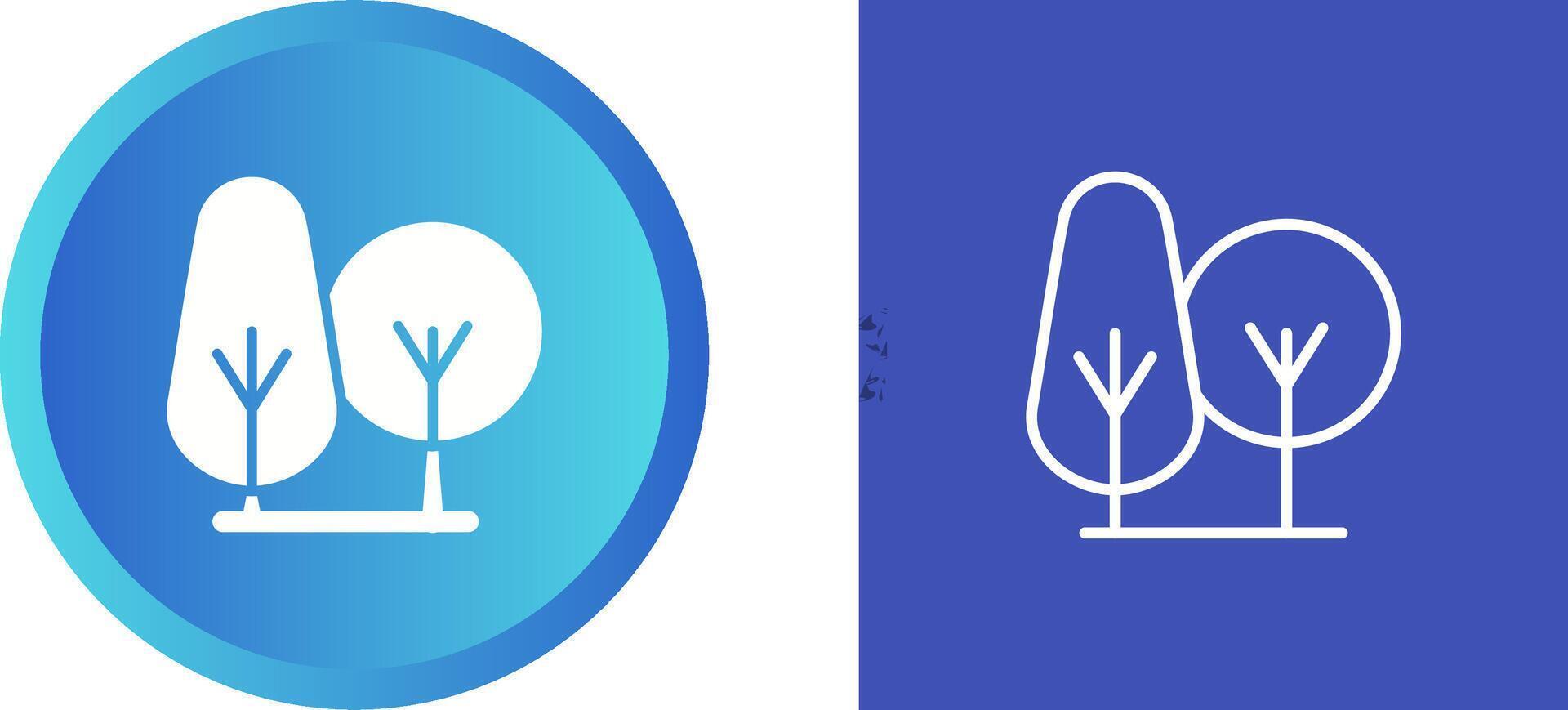 Trees Vector Icon