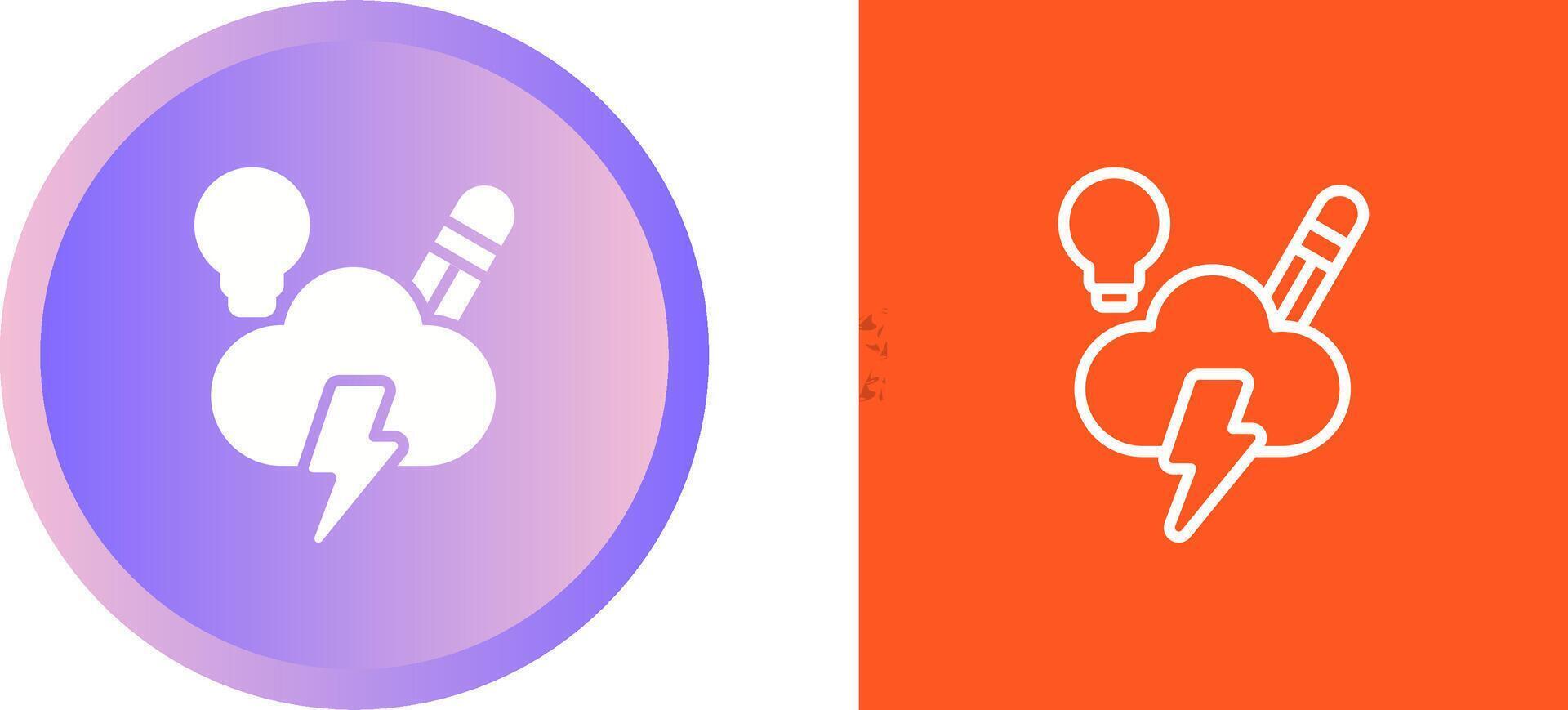 Brainstorming Vector Icon