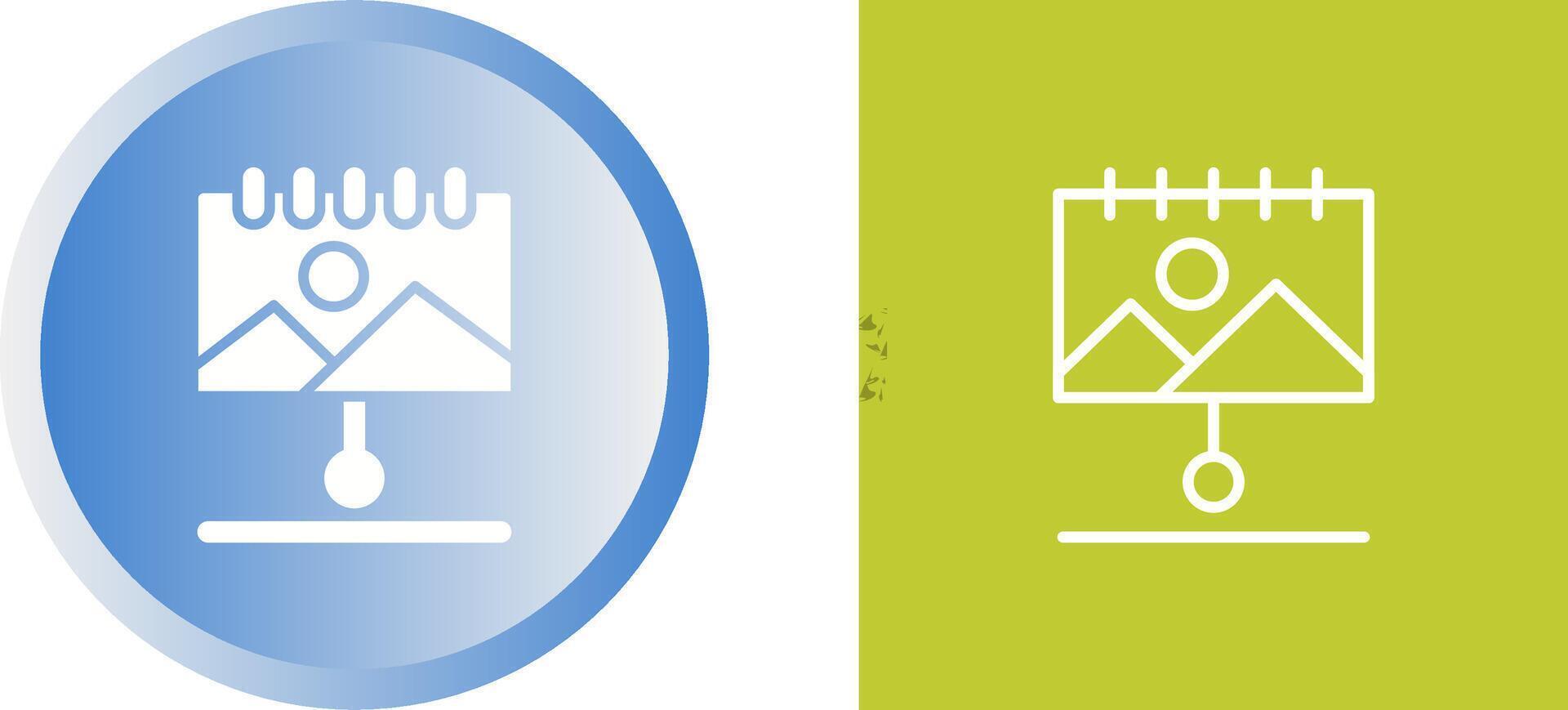 Canvas Vector Icon