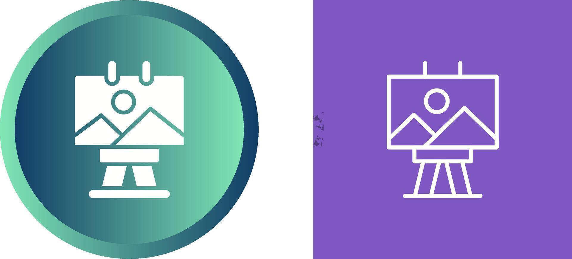 Canvas Vector Icon
