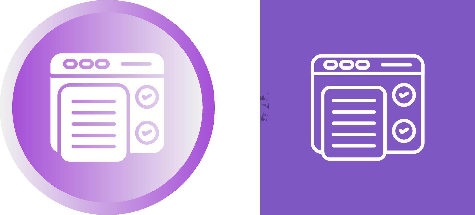 Concept Testing Vector Icon