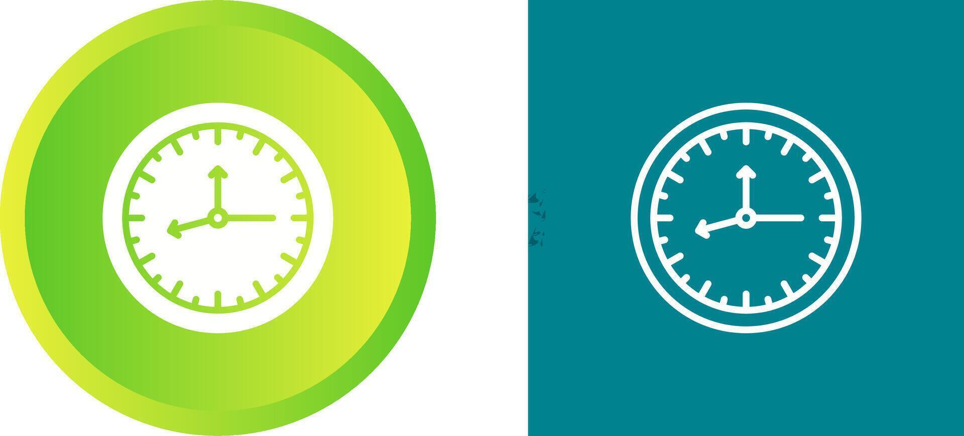 Clock Vector Icon