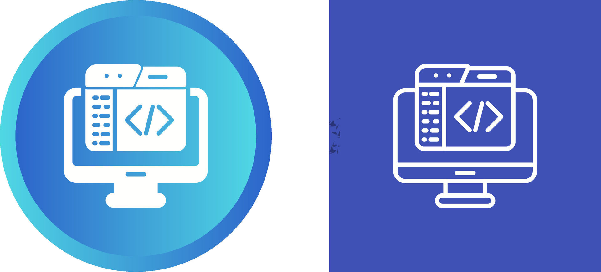 Code Editor Vector Icon 40612611 Vector Art at Vecteezy