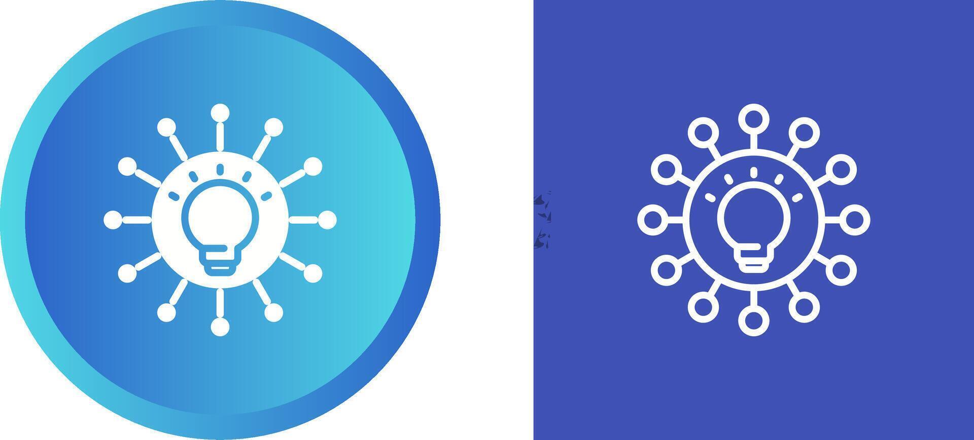 Mind Map Vector Icon