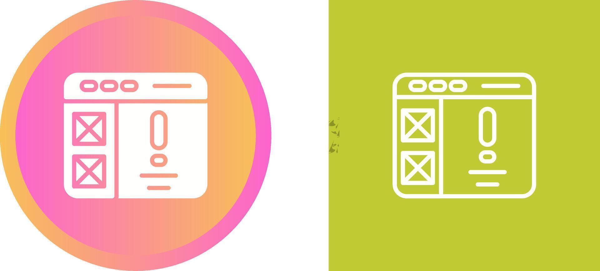 Information Design Vector Icon