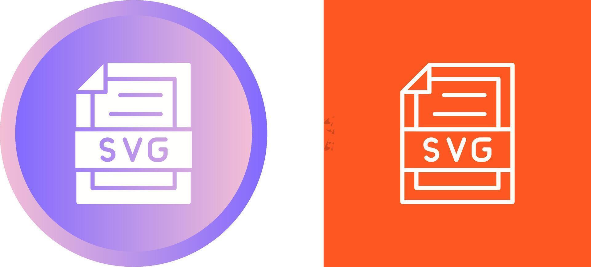 Svg File Vector Icon