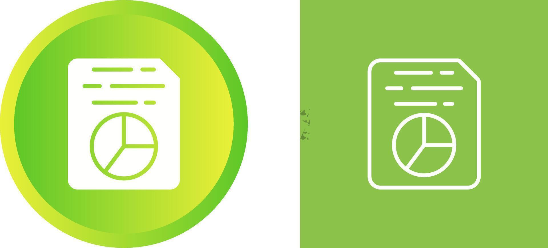 Document Insert Diagram Vector Icon