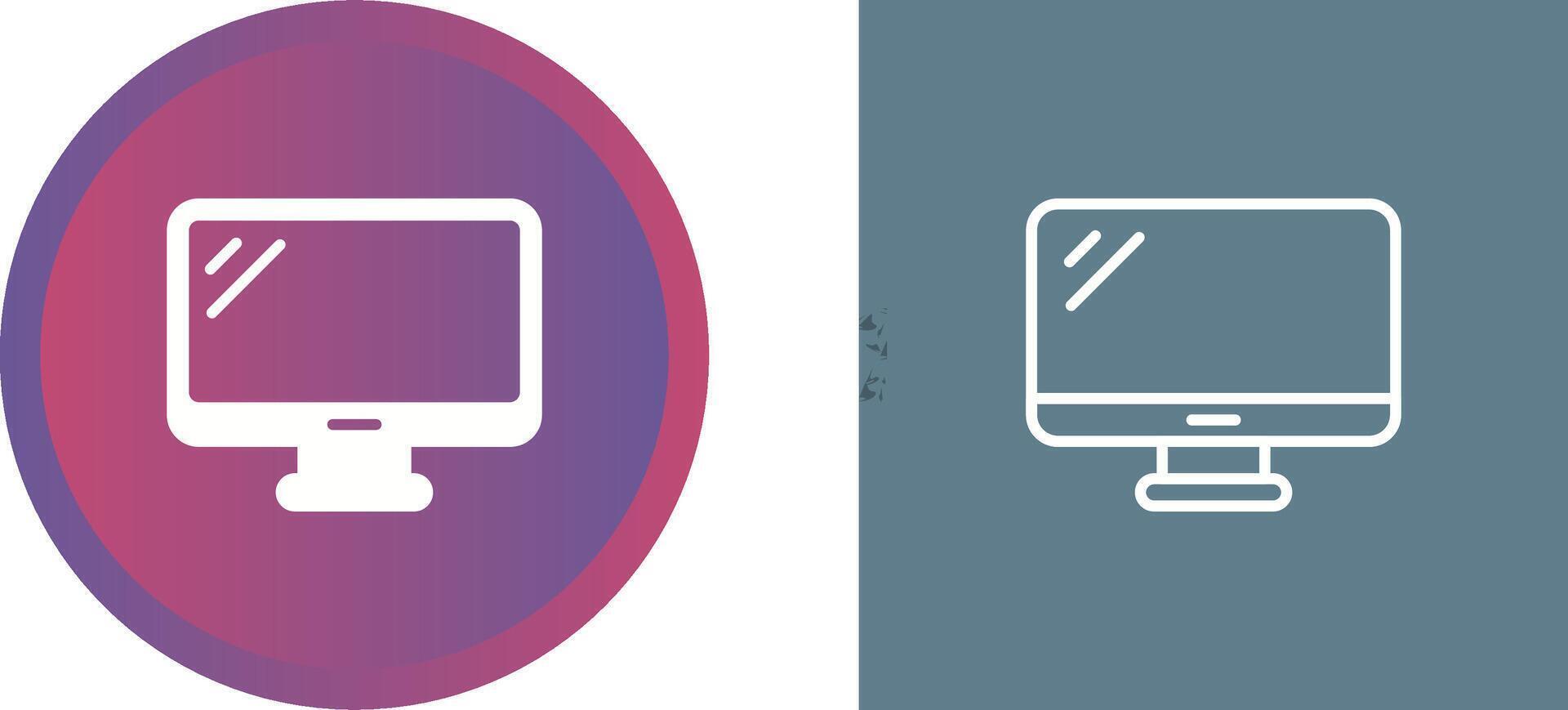 Monitor Vector Icon