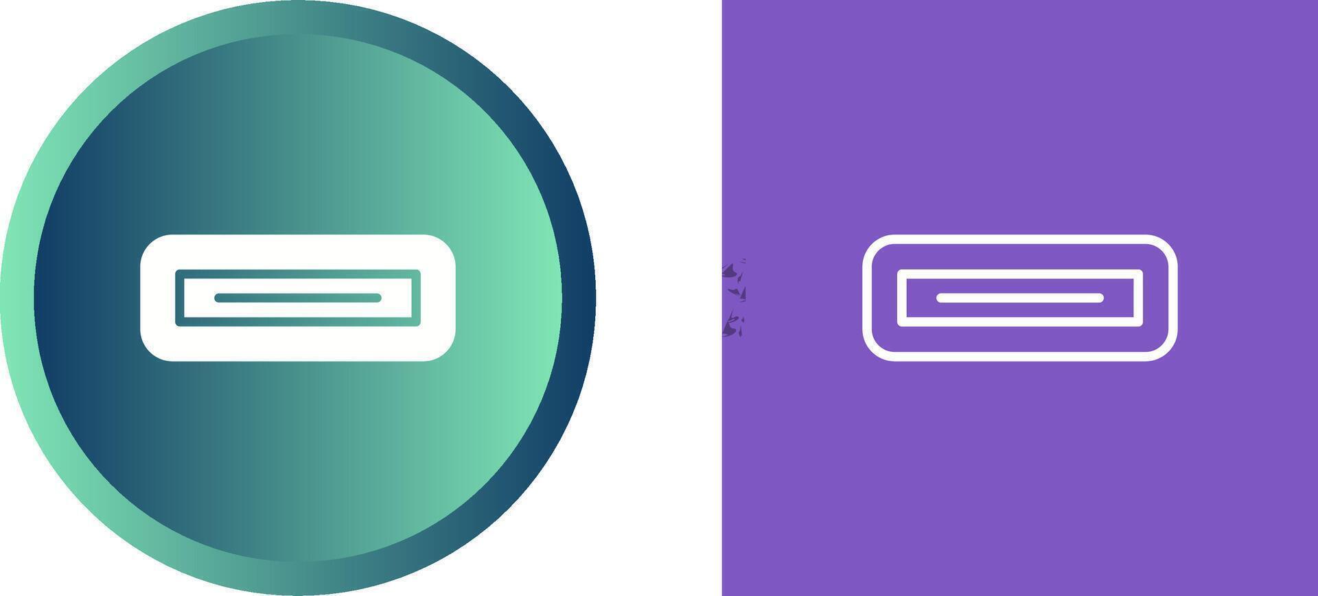 USB Port Vector Icon