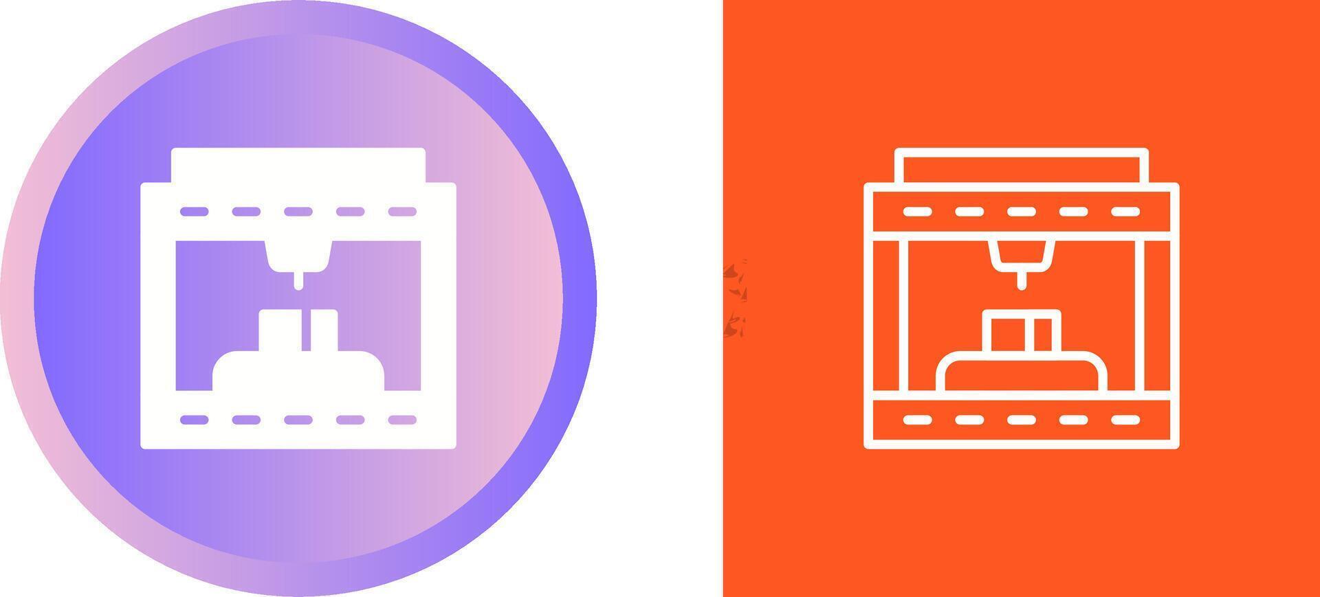 3d Printing Vector Icon