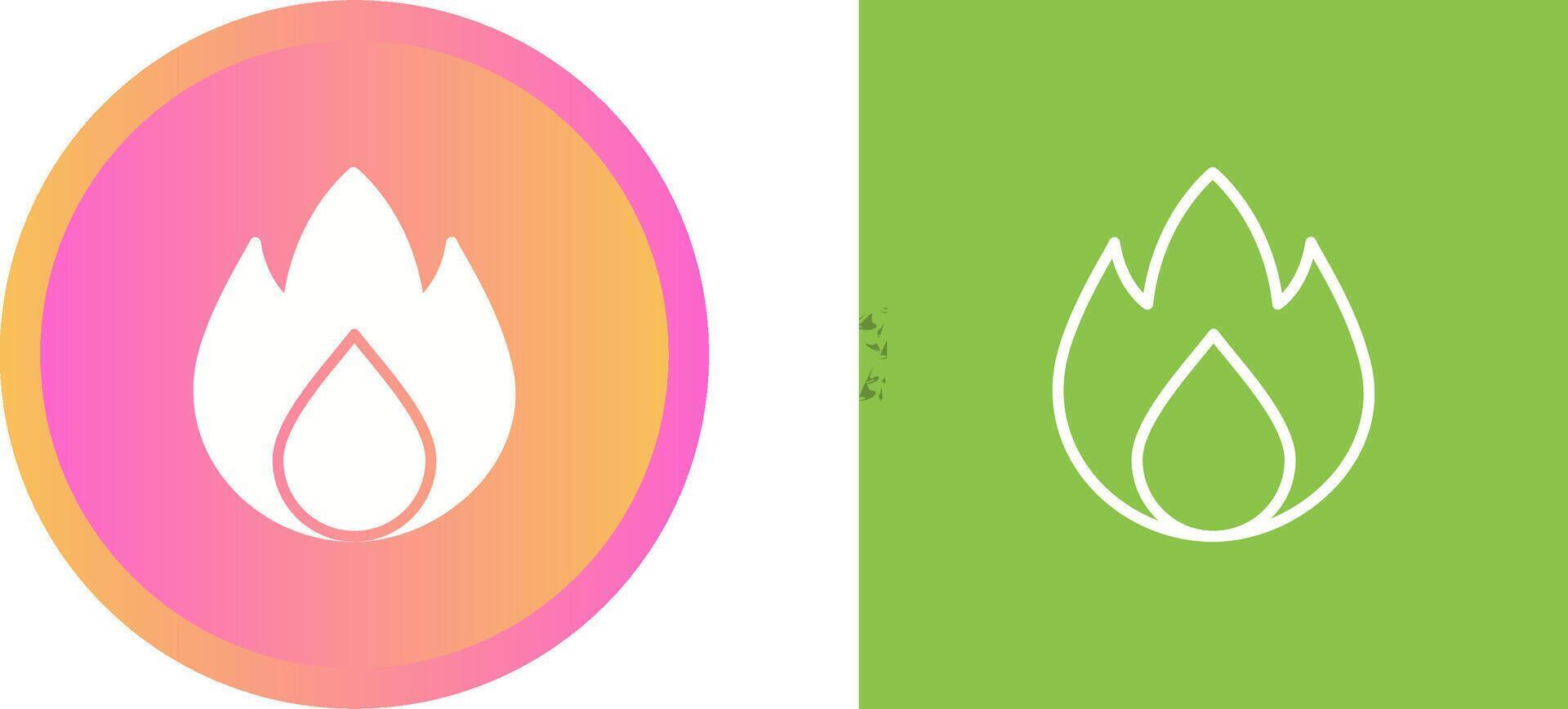 Flame Vector Icon