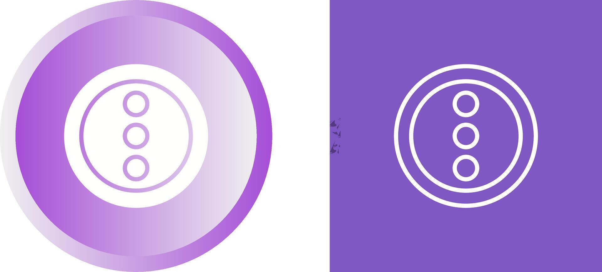Menu Dots Vertical Vector Icon