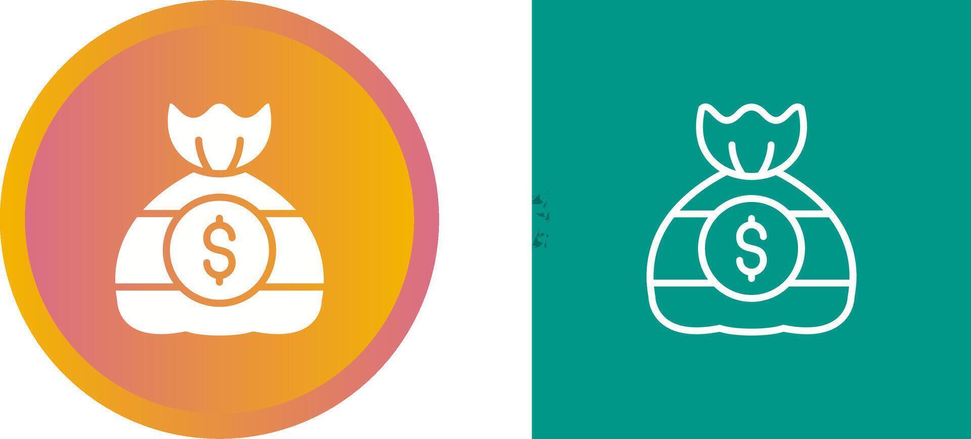 Money Bag Vector Icon